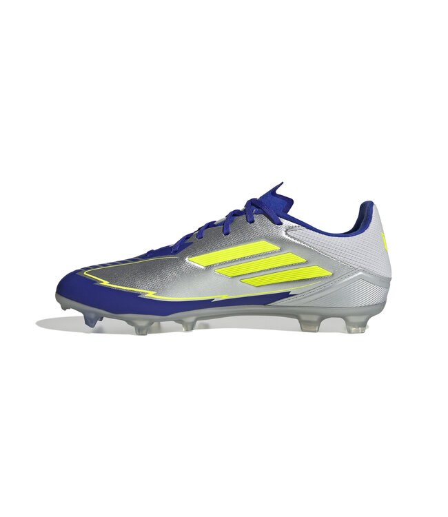 Adidas F50 League Messi FG (Silver/Blue/Volt)