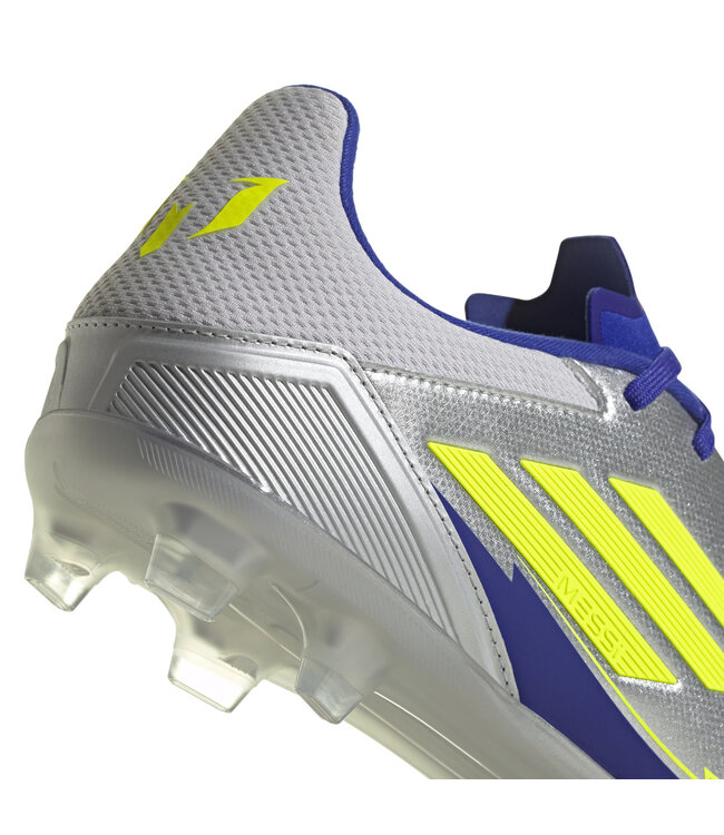 Adidas F50 League Messi FG (Silver/Blue/Volt)
