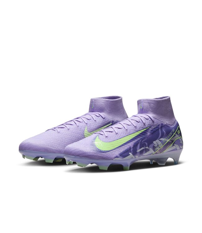 Nike Zoom Mercurial Superfly 10 Elite FG (Purple/Barely Volt)