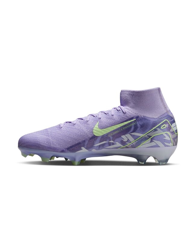 Nike Zoom Mercurial Superfly 10 Elite FG (Purple/Barely Volt)