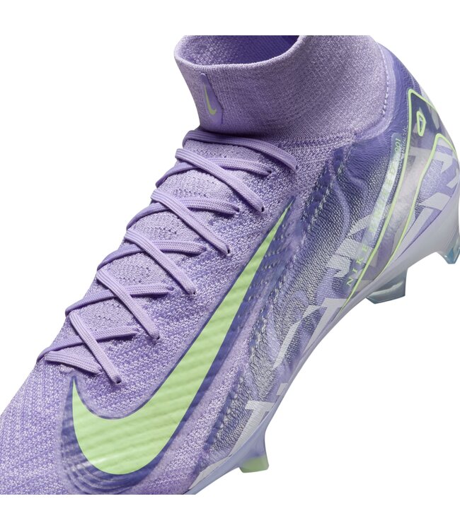 Nike Zoom Mercurial Superfly 10 Elite FG (Purple/Barely Volt)