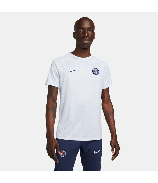 Nike PSG 22/23 Prematch Jersey (White/Gray)
