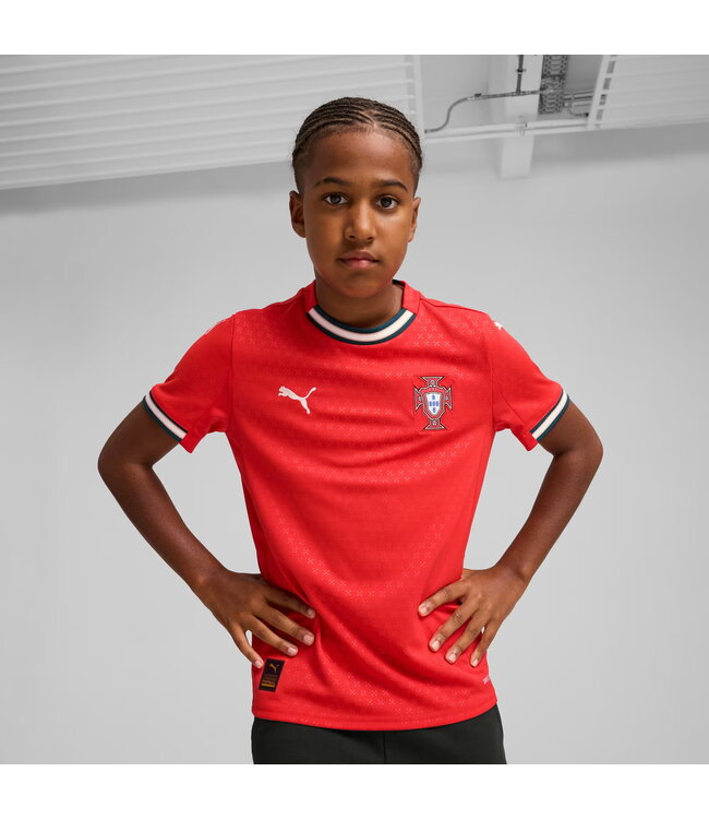 PUMA Portugal 2025 Home Jersey Youth (Red)
