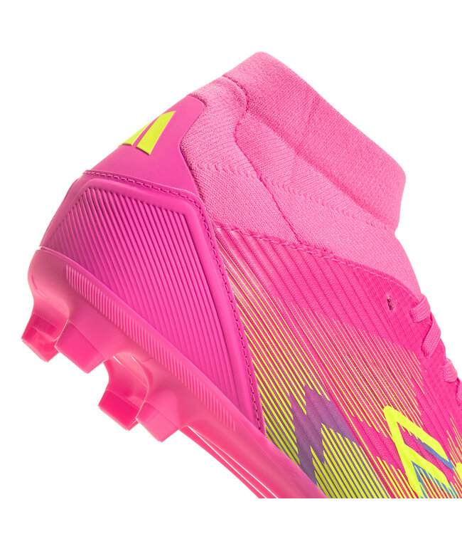 Adidas F50 League Mid FG Women (Pink/Volt/Blue)
