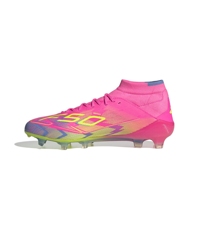 Adidas F50 Elite Mid FG Women (Pink/Volt/Blue)
