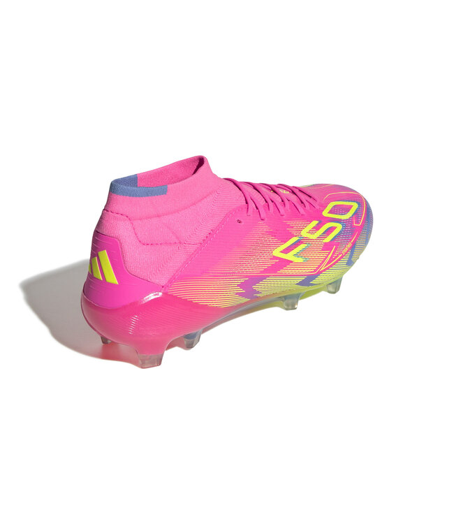 Adidas F50 Elite Mid FG Women (Pink/Volt/Blue)