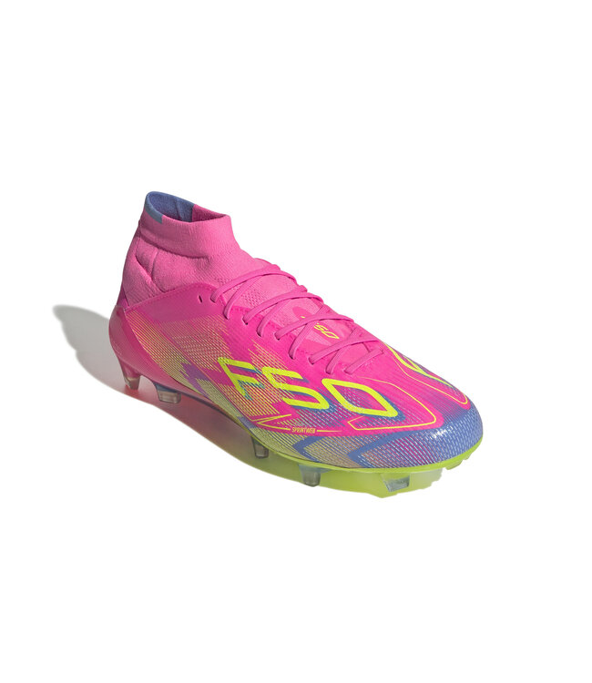 Adidas F50 Elite Mid FG Women (Pink/Volt/Blue)