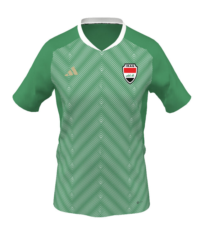 Adidas Iraq 2024 Home Jersey (Green)