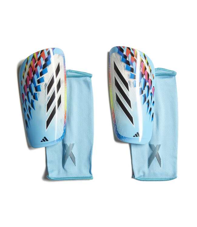 Adidas X League Shin Guard (White/Multi)