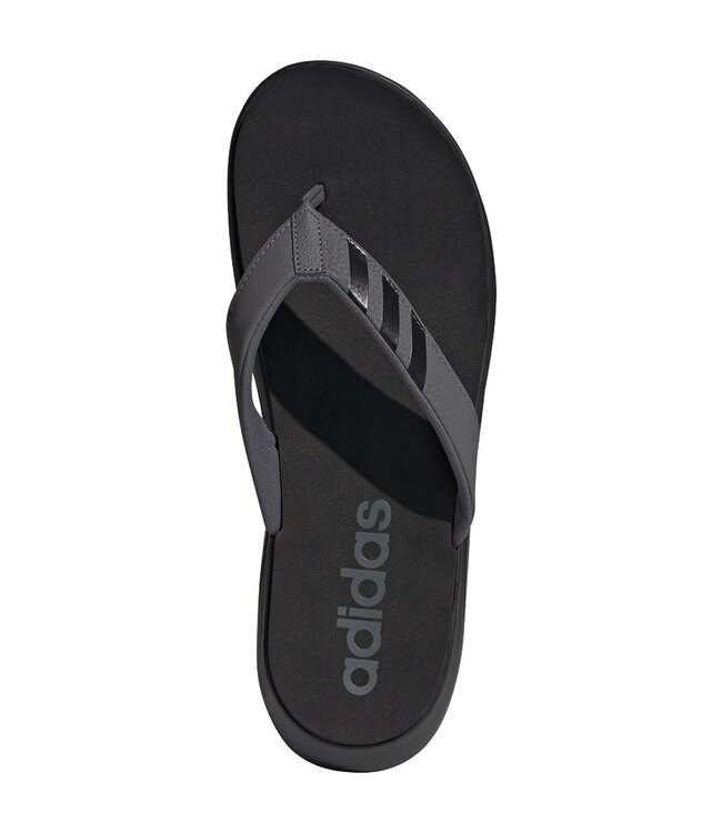 Adidas Comfort Flip Flop Sandals (Black/Gray)