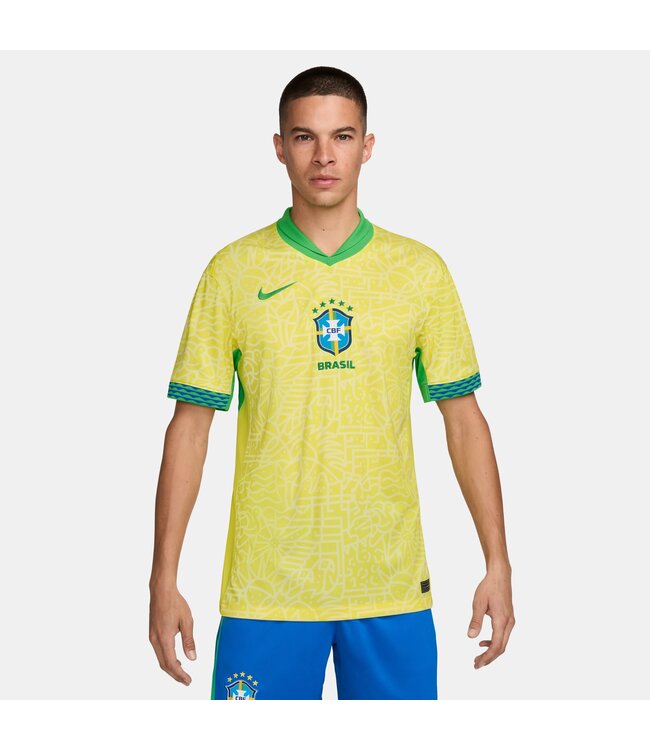 Nike Brazil 2024 Home Jersey (Yellow)