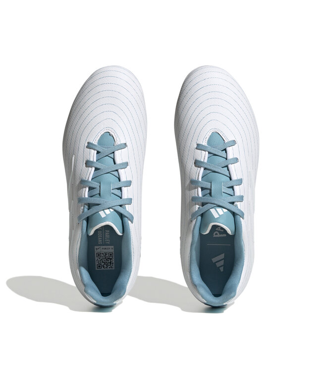 Adidas Copa Pure.3 FG Jr (White/Aqua)