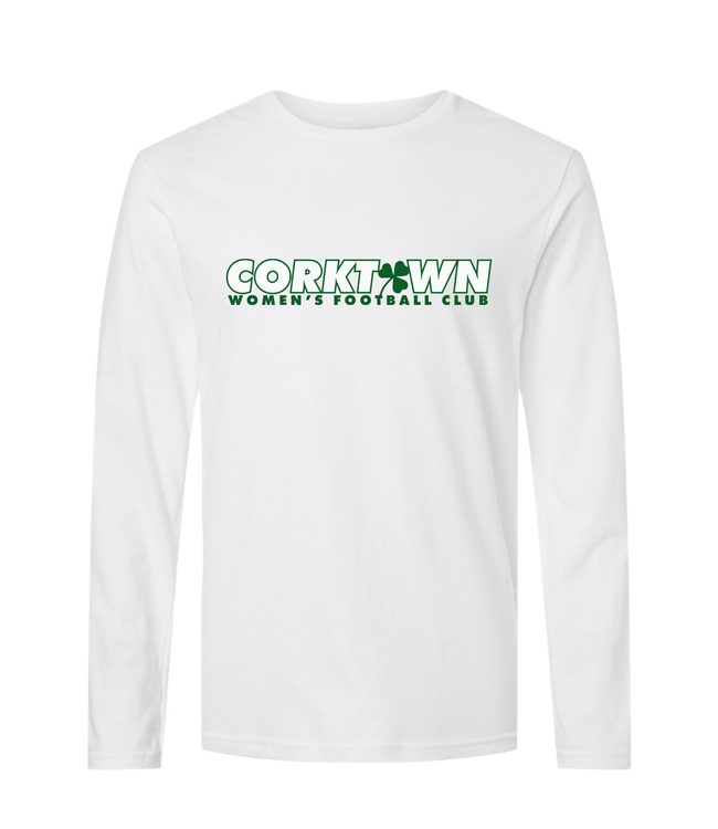 CORKTOWN WFC 25: SOFT LS TEE (WHITE)