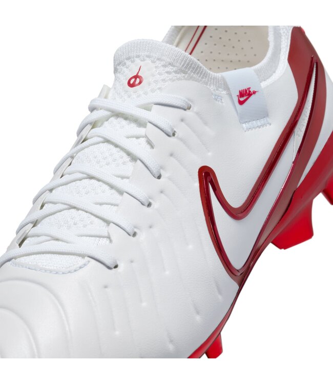 Nike Tiempo Legend 10 Elite LV8 FG (White/Maroon)