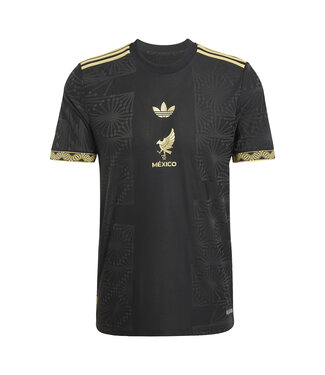Adidas MEXICO 2025 GOLD JERSEY (BLACK/GOLD)