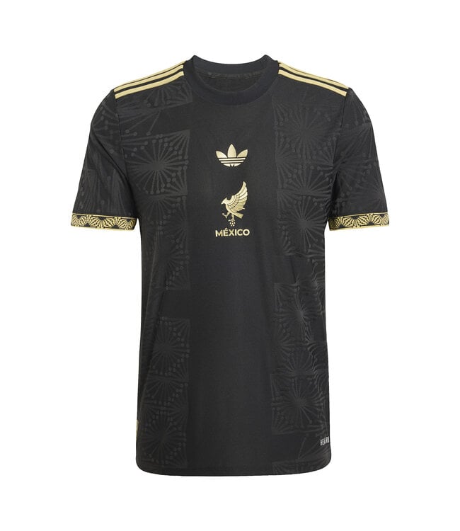 Adidas Mexico 2025 Gold Jersey (Black/Gold)