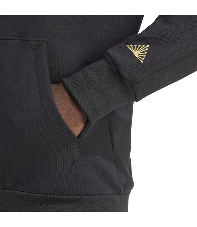 Adidas Mexico 2025 Gold DNA Hoodie (Black/Gold)