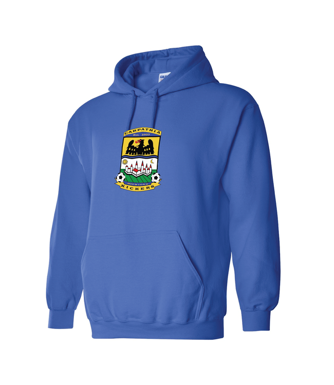 CARPATHIA KICKERS HOODIE (BLUE)