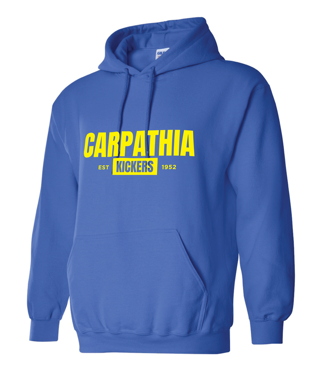 CARPATHIA KICKERS HOODIE (BLUE)