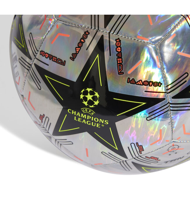 Adidas UCL 24/25 Training Foil Ball (Silver/Black)