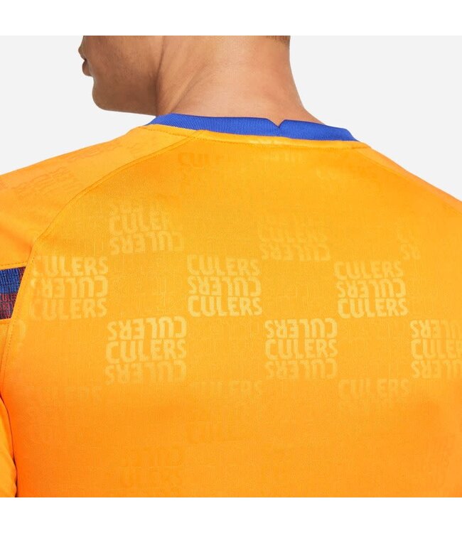 Nike FC Barcelona 21/22 Prematch Jersey (Orange/Blue)
