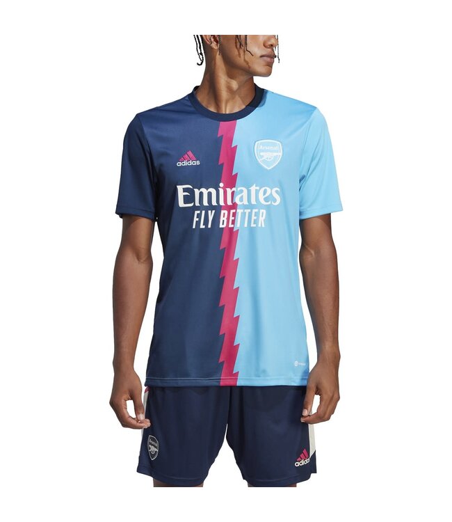 Adidas Arsenal 22/23 Prematch Jersey (Navy/Sky)
