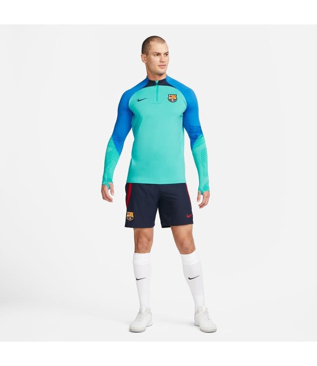 Nike FC Barcelona 22/23 Strike 1/4 Zip Top (Aqua)