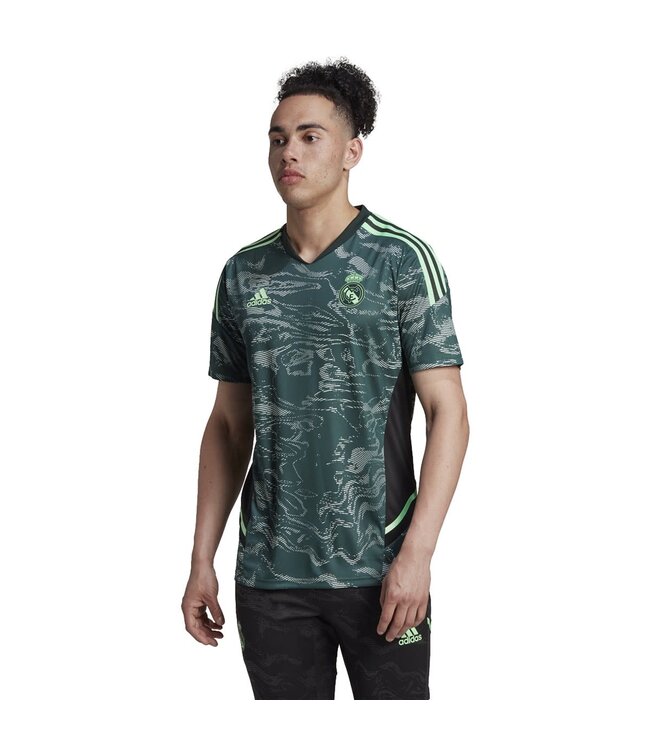Adidas Real Madrid 22/23 Condivo 22 Training Jersey (Green)