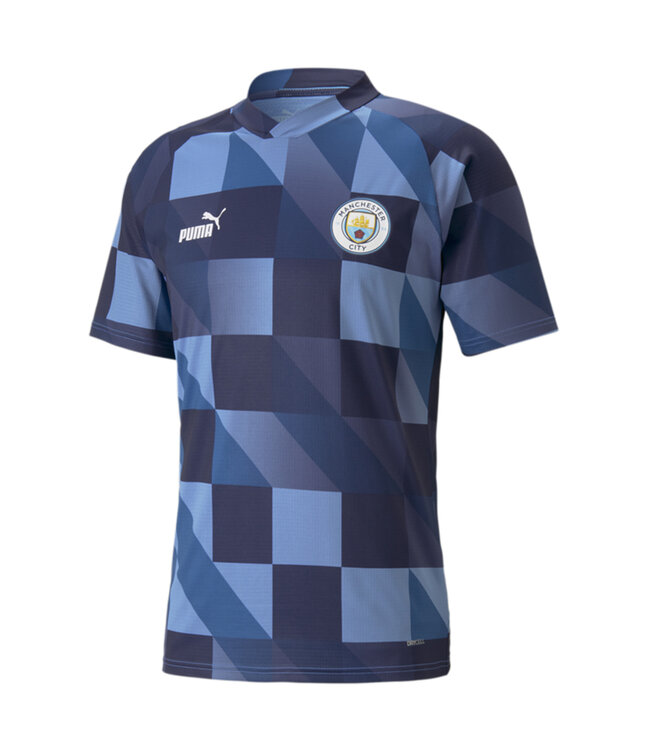PUMA Manchester City 22/23 Prematch Jersey (Navy/Royal)