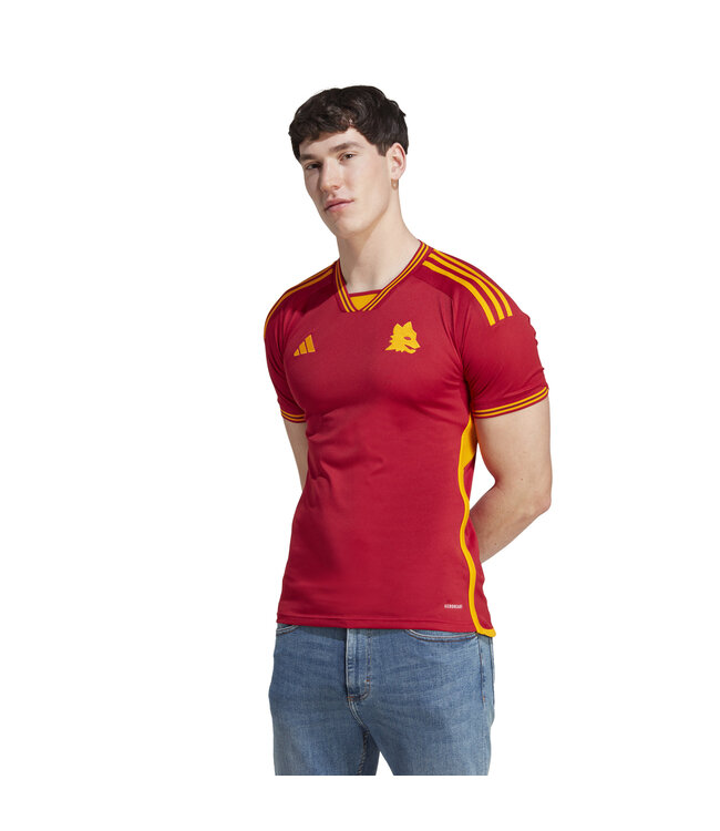 Adidas AS Roma 23/24 Home Jersey (Red/Orange)