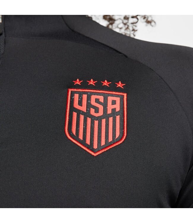 Nike USA 2023 USWNT Strike Drill Top (Black/Red)