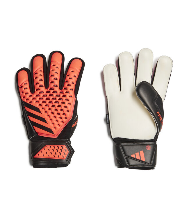 Adidas Predator Match Fingersave Gloves (Orange/Black)