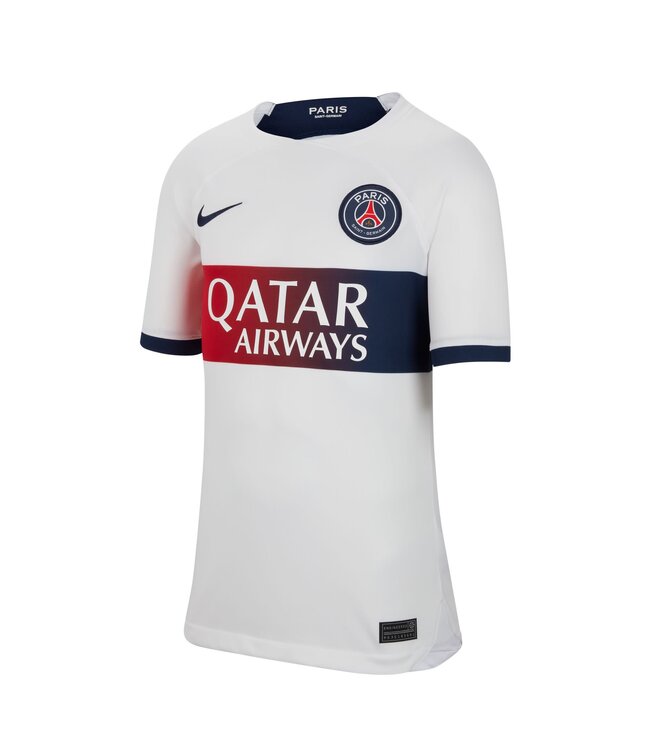 Nike PSG 23/24 Away Jersey Youth (White)