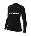 Nike Cap City Team Legend L/S Tee Women (Black)