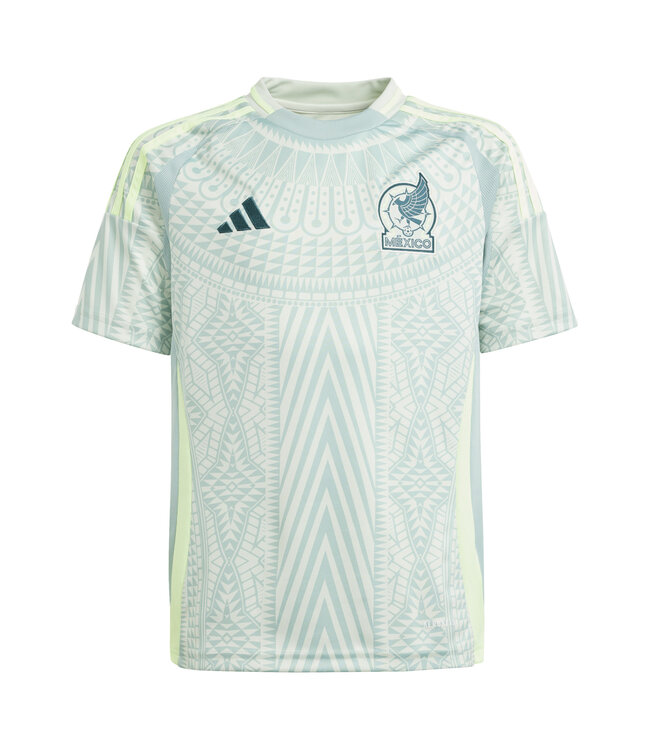 Adidas Mexico 2024 Away Jersey Youth (Linen Green)