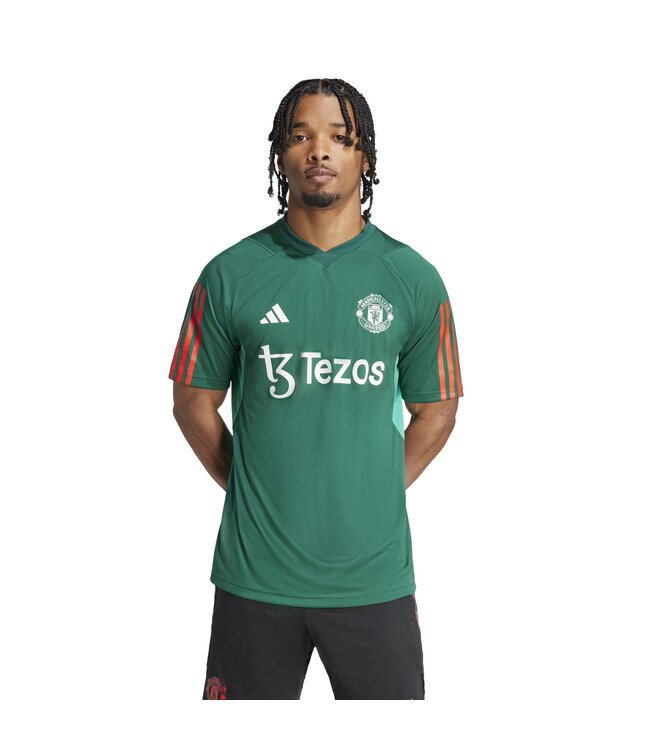 Adidas Manchester United 23/24 Tiro Training Jersey (Green)