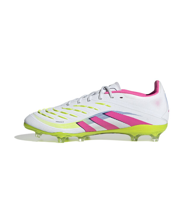 Adidas Predator Elite 25 FG Jr (White/Lime/Pink)
