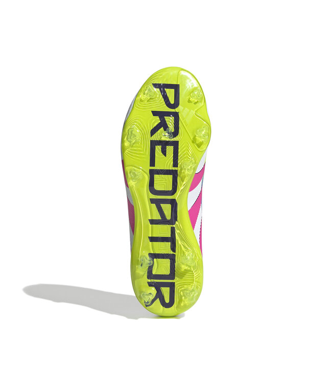 Adidas Predator Elite 25 FG Jr (White/Lime/Pink)