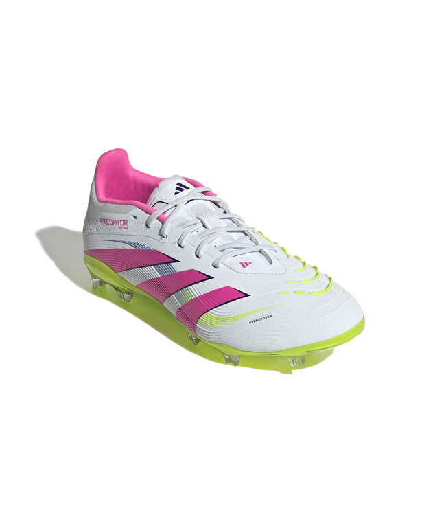 Adidas Predator Elite 25 FG Jr (White/Lime/Pink)
