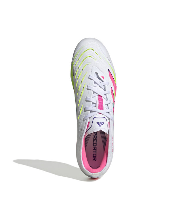 Adidas Predator Pro 25 FG (White/Lime/Pink)