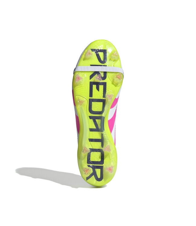 Adidas Predator Elite 25 Fold-Over Tongue FG (White/Lime/Pink)