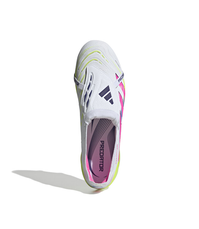 Adidas Predator Elite 25 Fold-Over Tongue FG (White/Lime/Pink)