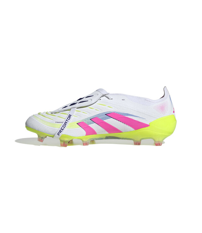 Adidas Predator Elite 25 Fold-Over Tongue FG (White/Lime/Pink)