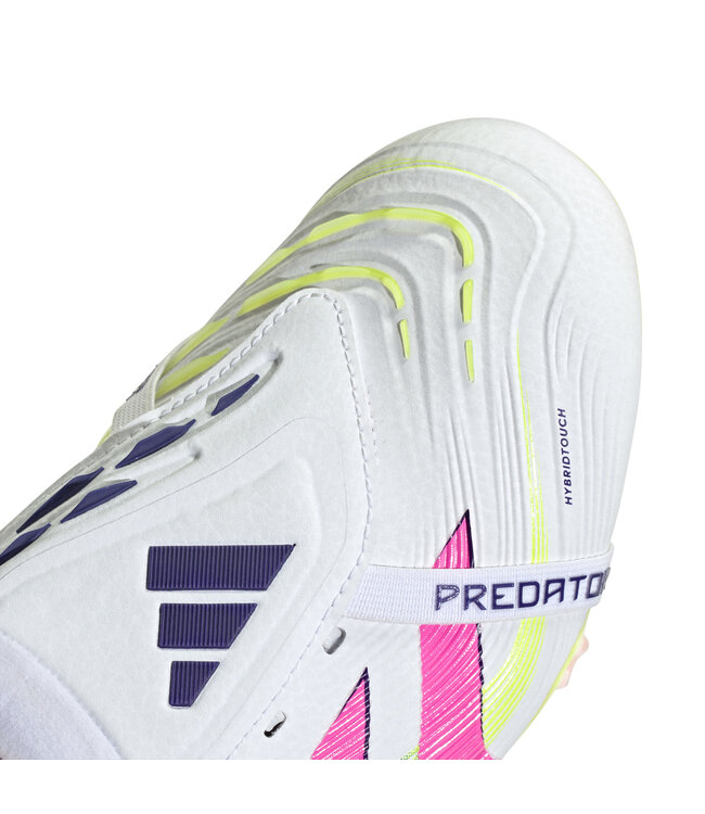 Adidas Predator Elite 25 Fold-Over Tongue FG (White/Lime/Pink)