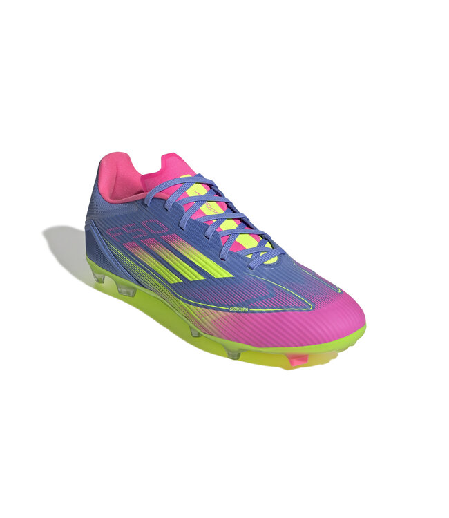 Adidas F50 League FG (Blue/Lime/Pink)