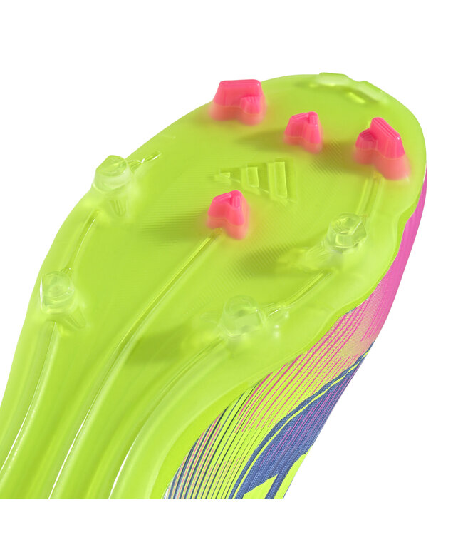Adidas F50 League FG (Blue/Lime/Pink)