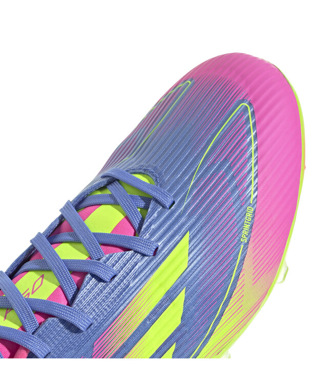 Adidas F50 League FG (Blue/Lime/Pink)