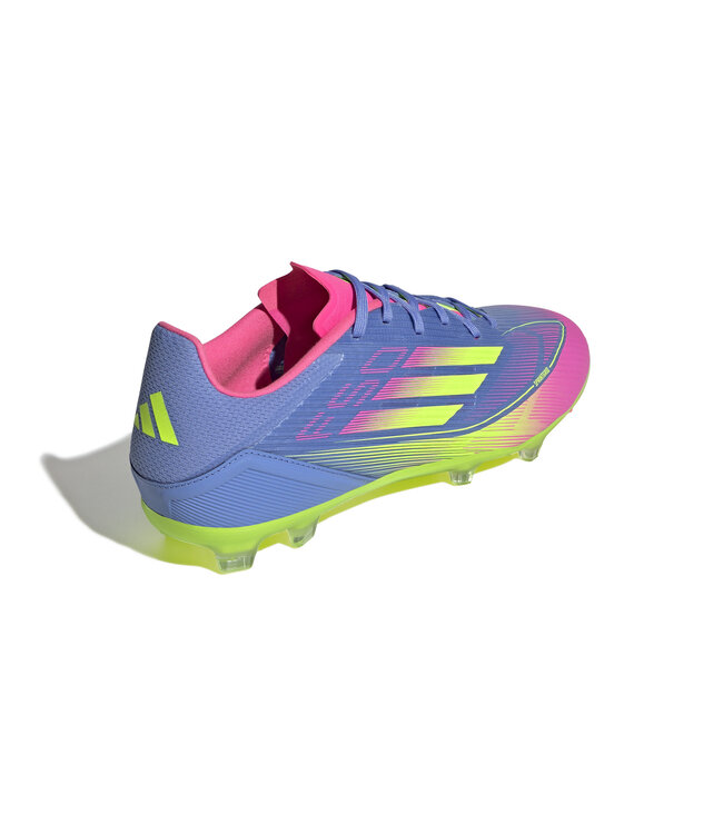 Adidas F50 League FG (Blue/Lime/Pink)