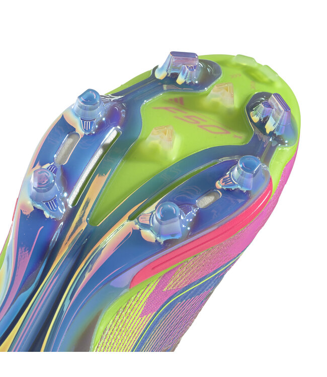 Adidas F50+ Elite FG (Blue/Lime/Pink)