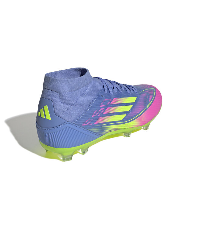 Adidas F50 League Mid FG Women (Blue/Lime/Pink)